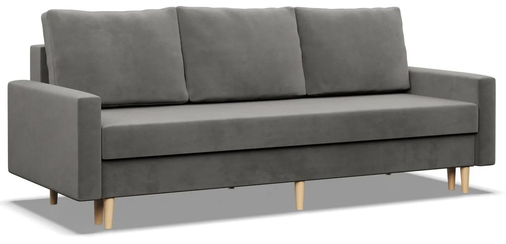 Veľká rozkladacia pohovka ETNA Sivá I