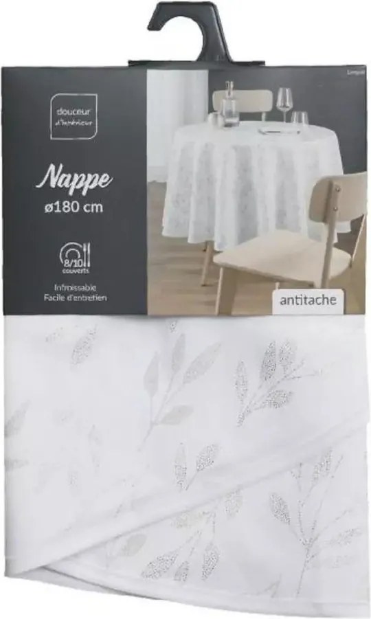 Obrus ø 180 cm Lonigold – douceur d'intérieur