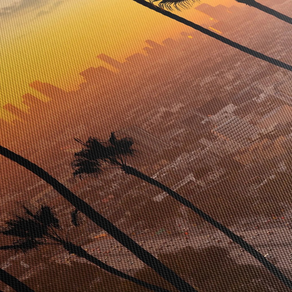 Obraz - Panorama Los Angeles (150x105 cm)