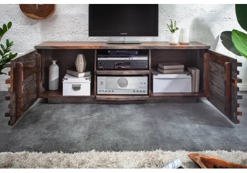TV-skrinka 40282 150cm Relief Drevo Palisander  - Komfort-nábytok