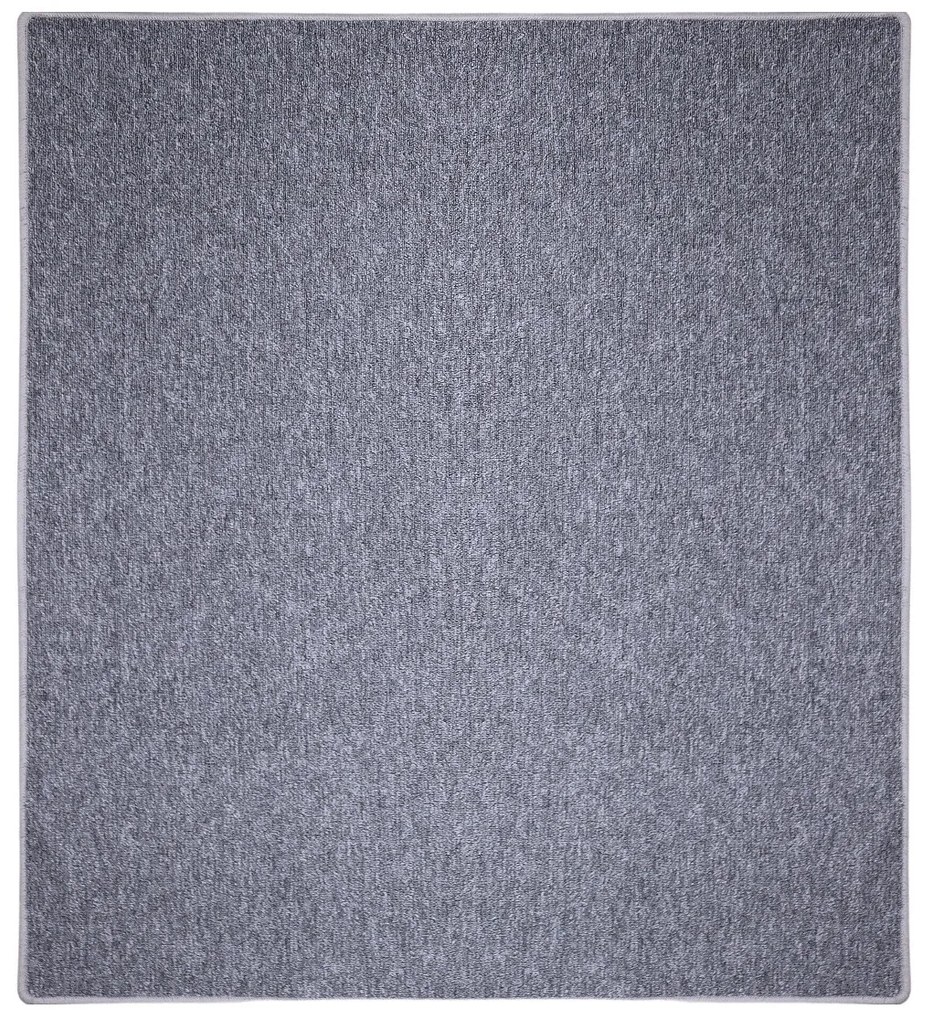 Kusový koberec Astra svetlo šedá štvorec, 100x100, šedá, chodba / predsieň, Vopi