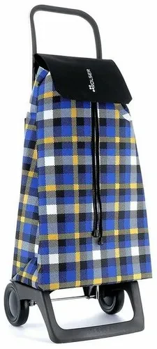 Rolser Nákupná taška na kolieskach Jet Scottish Joy, čierna