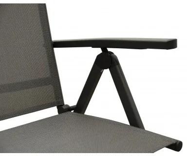Doppler ACTIVE káro - záhradné polohovacie kreslo