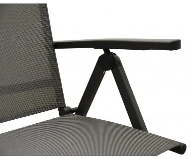 Doppler ACTIVE káro - záhradné polohovacie kreslo