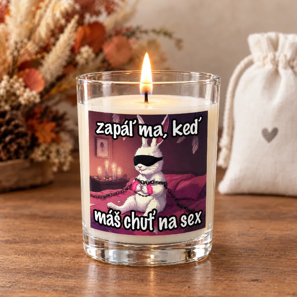 Ahome Krásna sviečka - Zapáľ ma, keď máš chuť na sex