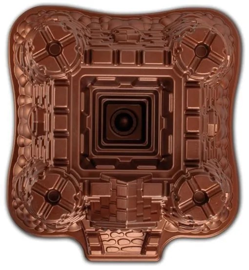 Forma na bábovku KITCHISIMO hrad/medená