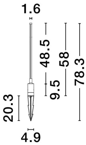 Vonkajšia lampa Dessay 78