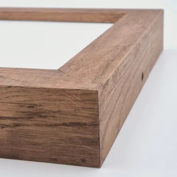 Brilagi-LED Stmievateľné svietidlo WOODY FRAME LED/24W/230V dub 30x30 cm IP44 + DO