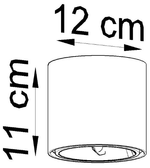 Stropné svietidlo Tiube, 1x čierne kovové tienidlo