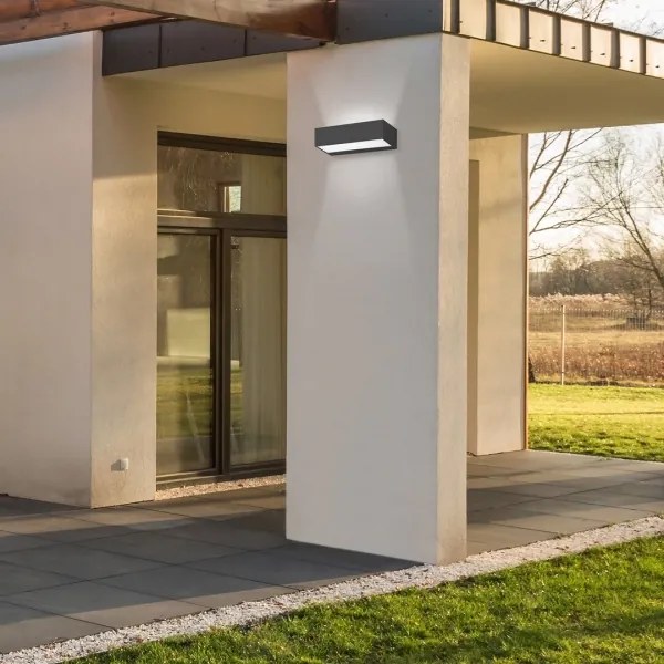 Rabalux 7935 - LED Vonkajšie nástenné svietidlo HALDEN LED/10W/230V IP65