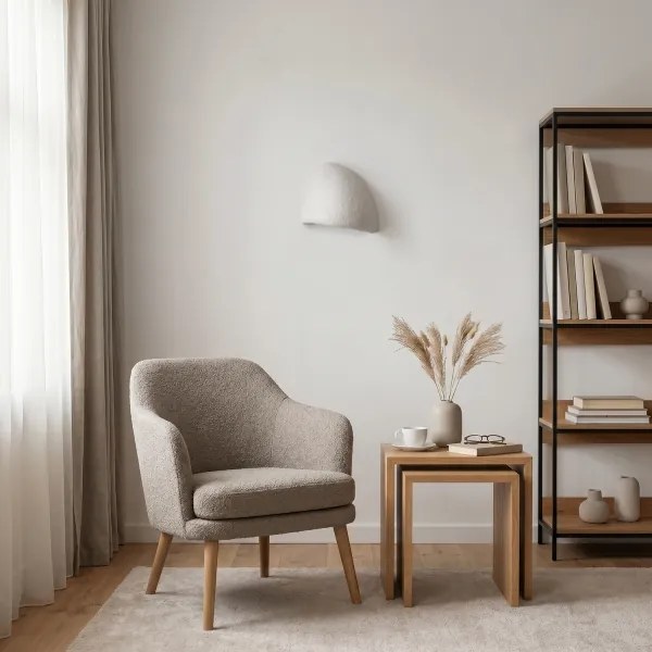 Brilagi - Nástenné svietidlo WABI SABI 1xG9/10W/230V biela