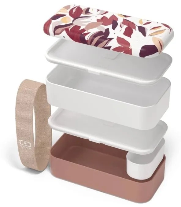 monbento Desiatový box Monbento Original Vegetal Red 1 l