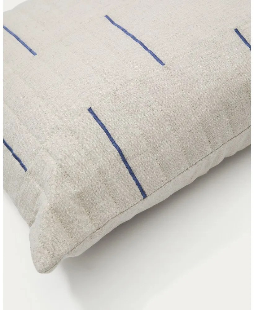 Obliečka na vankúš s prímesou ľanu 45x45 cm Blaina – Kave Home