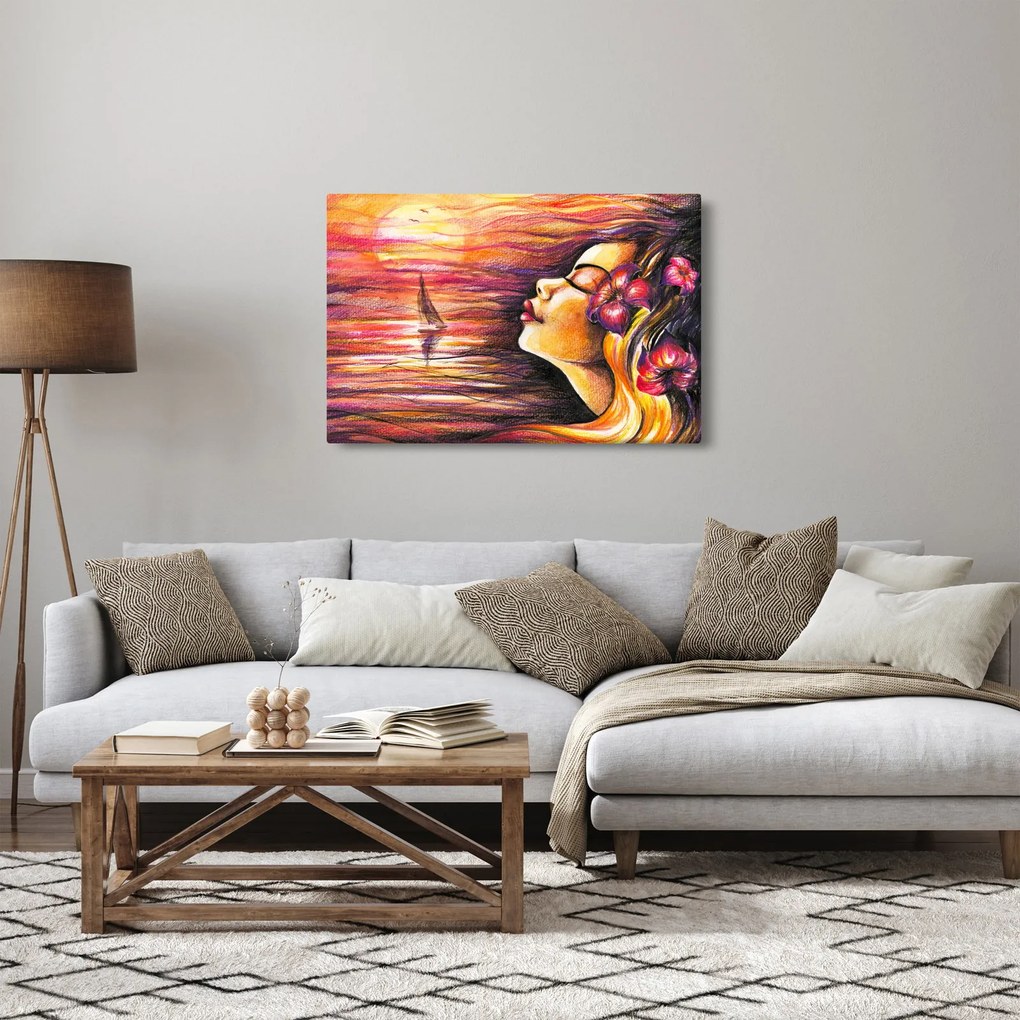 Obraz - Spomienky na leto (90x60 cm)
