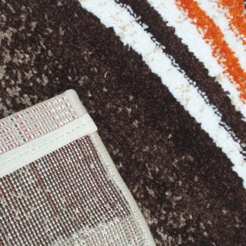 Spoltex, Kusový koberec Enigma New 307-78 orange, 80x150, oranžová, kancelária