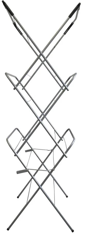 Erga Model 150, 3-poschodový sušiak bielizne 59,5x52,2x130,5 cm, seda-cierna, ERG-SEP-10STWIE000A02