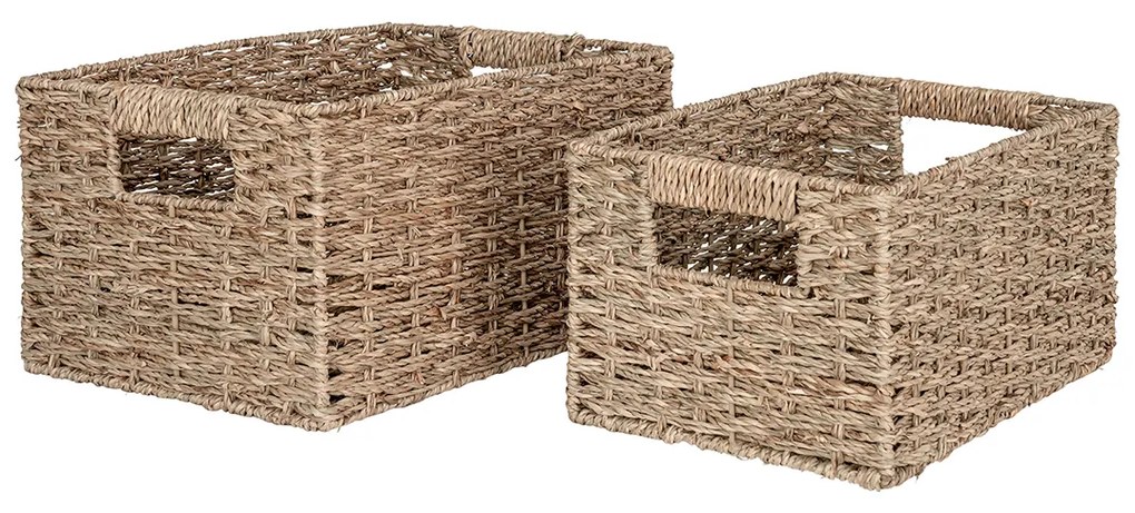 Sada 2 ks Úložné koše Venoso 30-35 × 20-24 × 30-35 cm