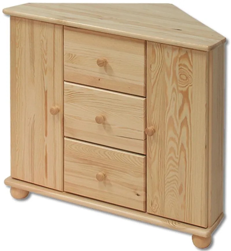 Komoda z Borovice KD133 surová