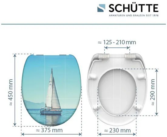 Schütte WC doska (plachetnica)  (100335900)