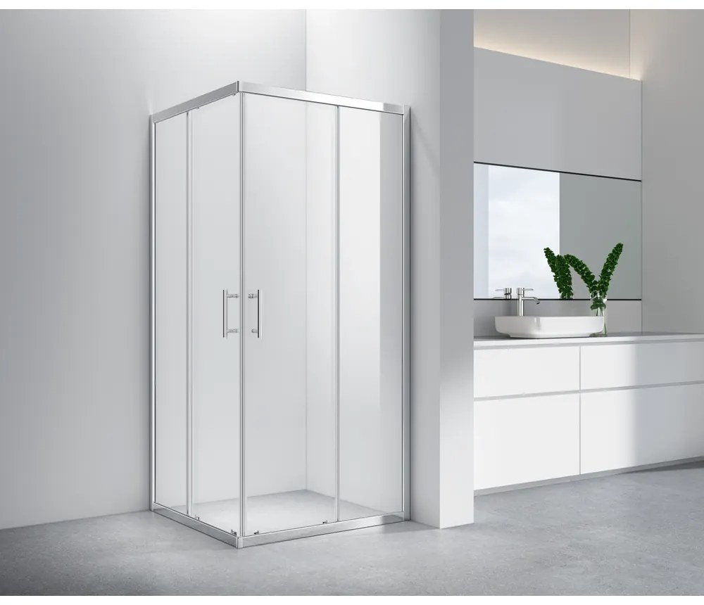 Motril Sprchový kút 80x80, 190cm, 6mm, NANO