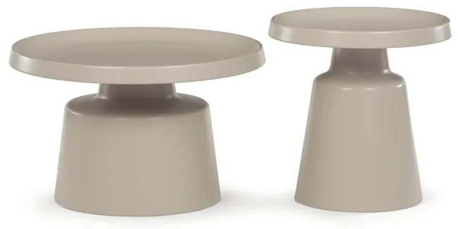 Autronic BONTEC Konferenčný stolík 69x69x43cm, kov CT-F4114 CSM Farba: Biela