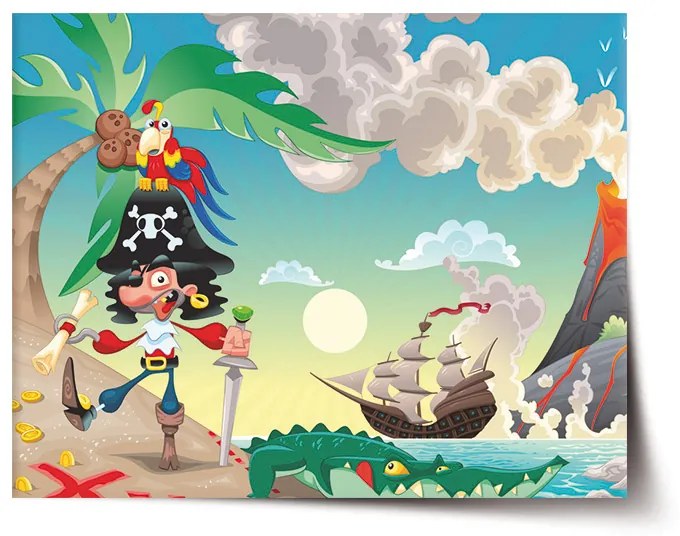 Sablio Plagát Pirát - 60x40 cm