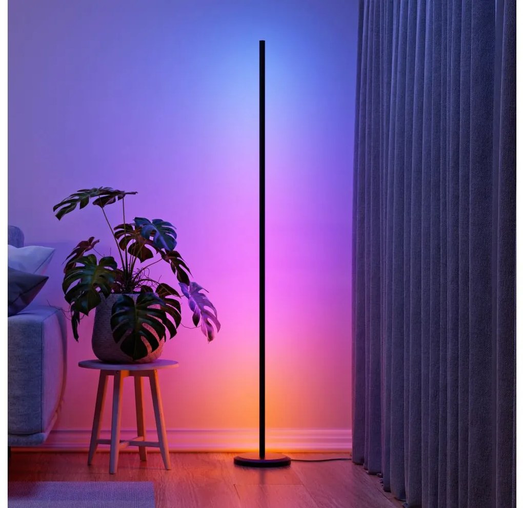 Nanoleaf N7204K02-1FL- LED RGBW Stm. stojacia lampa LED/22W/230V 2200-6500K Wi-Fi