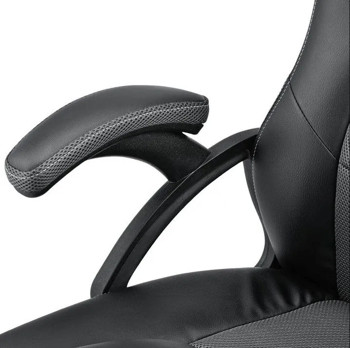 Ergonomická kancelárska stolička, čierna, polohovateľná opie