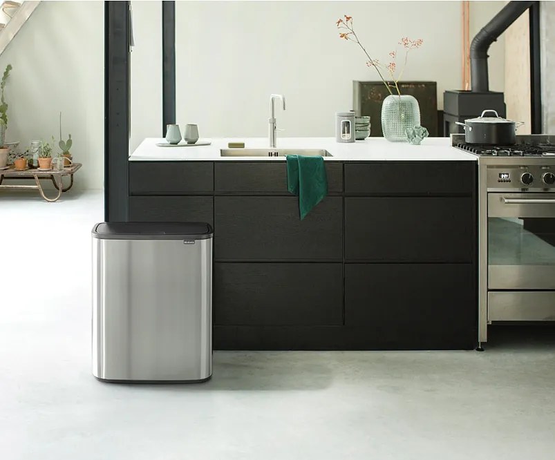 Brabantia BO Touch Bin 2x30L matná oceľ otiskuvzdorná