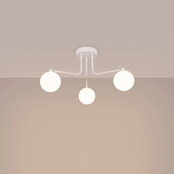 Sollux SL.1659 - Luster na tyči ASTRAL 3xG9/8W/230V biela