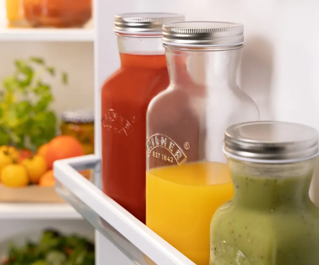 Kilner Juice & Sauce fľaša so širokým hrdlom 1 l
