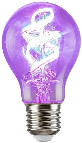 Rabalux LED Spiral Filament žiarovka Amber A60 4W/E27/300Lm/2700K+RGB/Dim