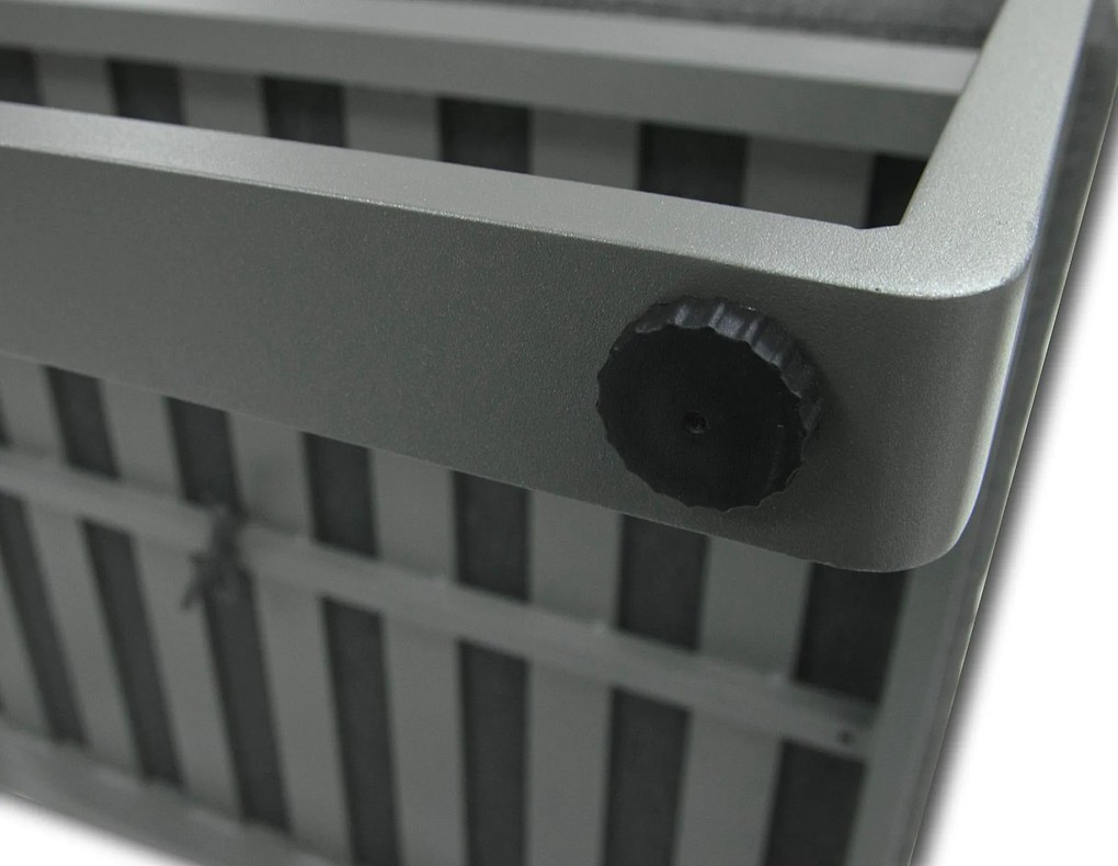 DEOKORK Hliníkové kreslo TITANIUM