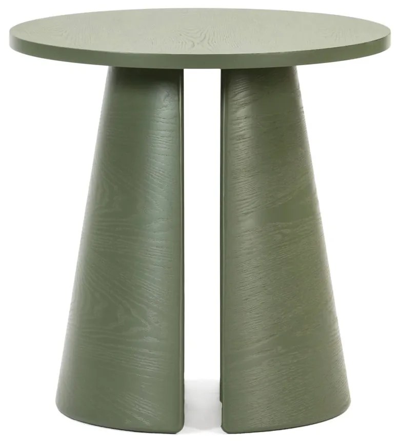 Zelený odkladací stolík Teulat Cep, ø 50 cm