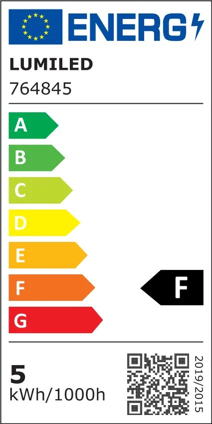 LED žiarovka E27 A60 5W = 40W 470lm 3000K Warm 260° LUMILED