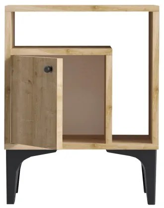 Nočný stolík NUNO 55x40 cm dub safírový