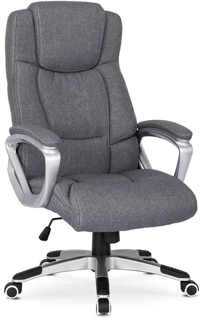 Otočné kancelárske kreslo Toledo šedá štrukturovaná látka