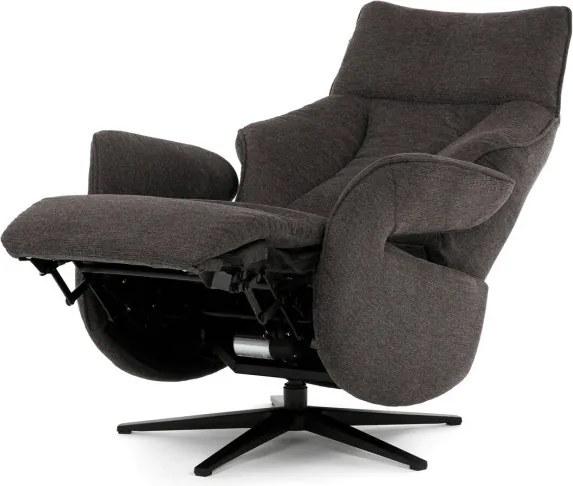 Polohovacie kreslo hnedé, elektrické TV-B3973 BR2