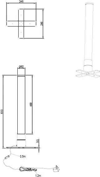 Vodná lampa Motion 50711187