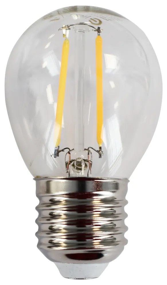 Ecolamp Dekoračná LED žiarovka E27 teplá 3000k 2w 250 lm