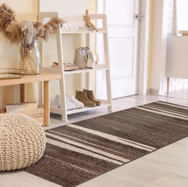 Koberec SARI 3UX 3437A tmavohnedý