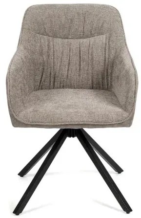 Jedálenská stolička LOREN sivá