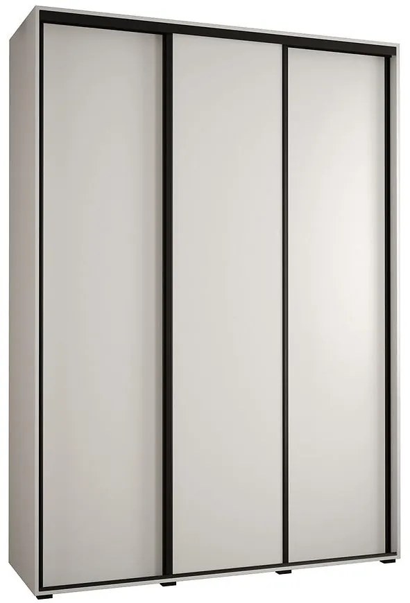 Skriňa 45 Canaris 1 180 biela/čierna