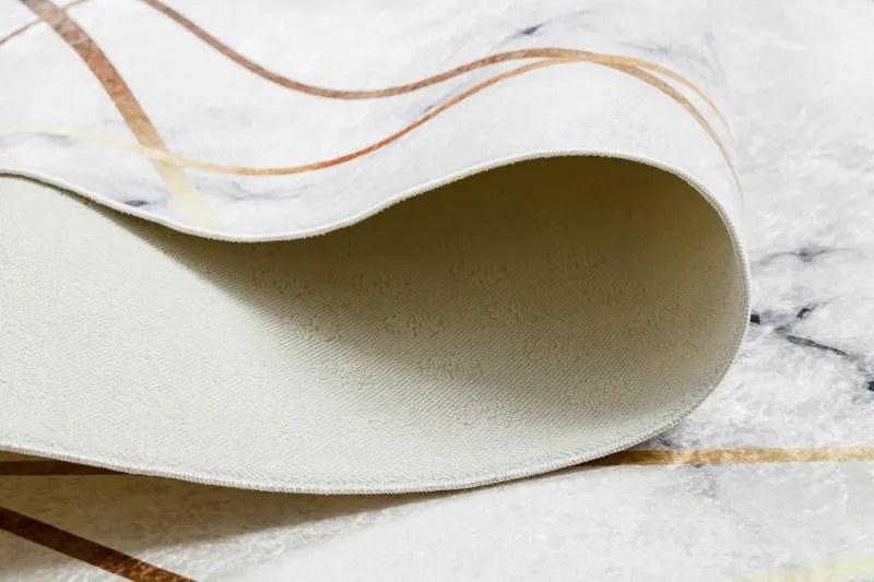 Kusový koberec ANDRE Marble 1220, 120x170, biela, chodba / predsieň, Dywany Łuszczów