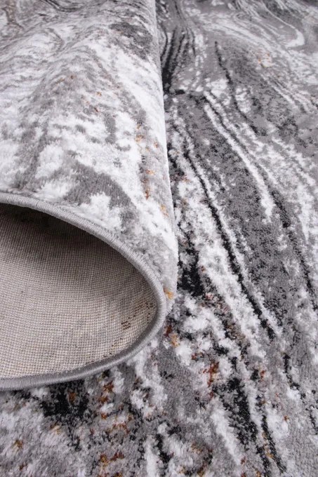 Koberec MAYA PR117 viacfarebný / sivý ovál