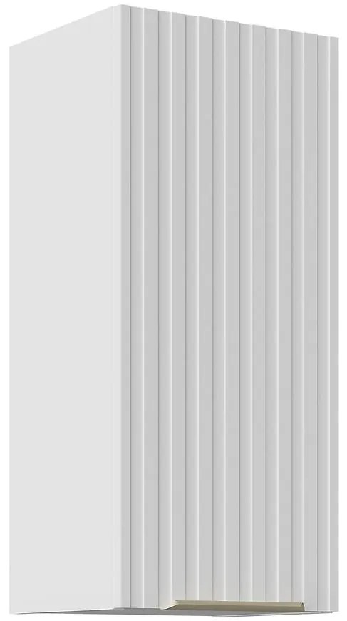 Kuchynská Skrinka Tuluza 30G-72 1F biely mat lamel