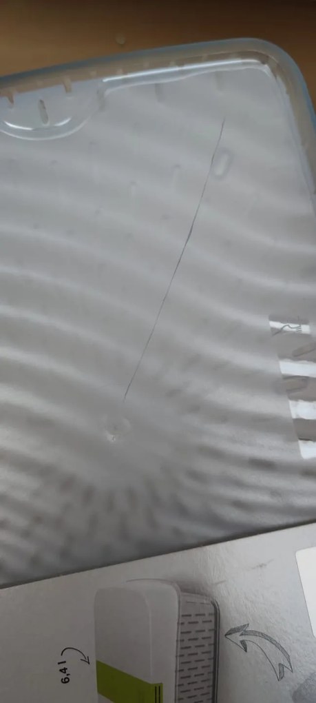 2. akosť - Špeciálny box na ovocie a zeleninu, s ventiláciou a filtrom, do chladničky, Fridge Fresh, 6,4l - modrý