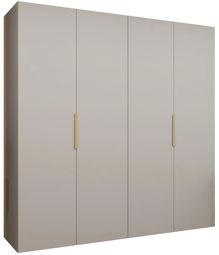 Skriňa Marbella I 200 kašmír/zlatá