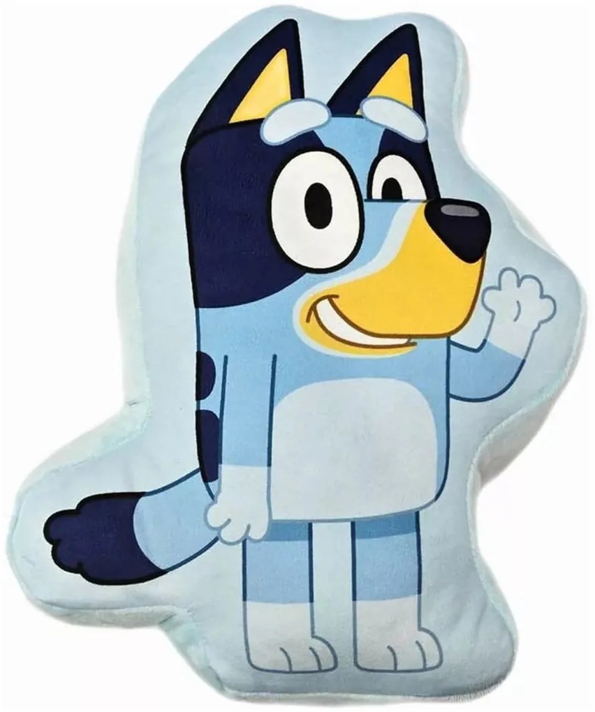 Tvarovaný 3D vankúšik Bluey - 21 x 36 cm
