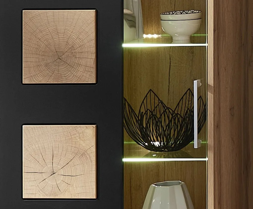 Obývacia stena Sonate, s osvetlením